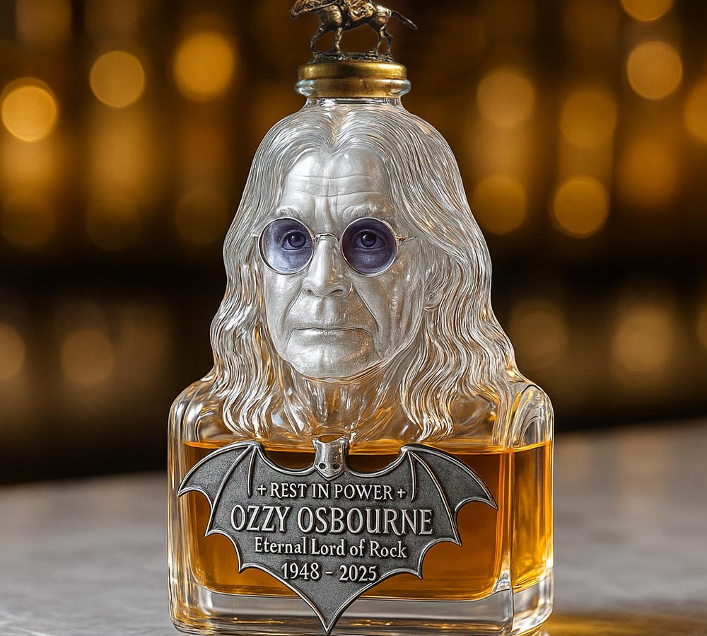 Örökkévalóvá varázsolva pohárban — Whiskey-pohár Ozzy Osbourne tiszteletére