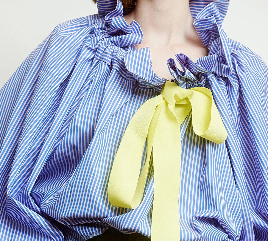 Bellarine Puffed Cotton Blouse