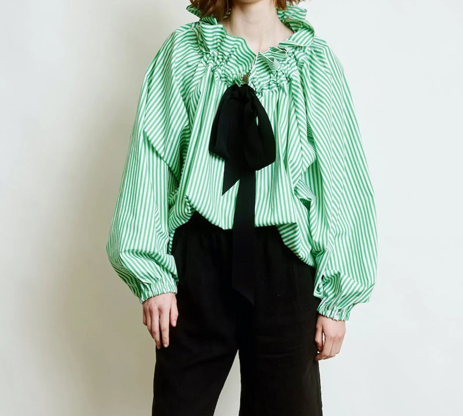 Bellarine Puffed Cotton Blouse