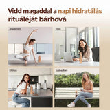 Margit-Budapest tiszta réz vízpalack