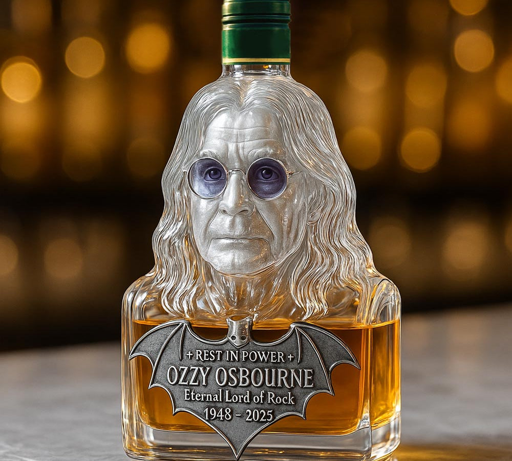 Örökkévalóvá varázsolva pohárban — Whiskey-pohár Ozzy Osbourne tiszteletére