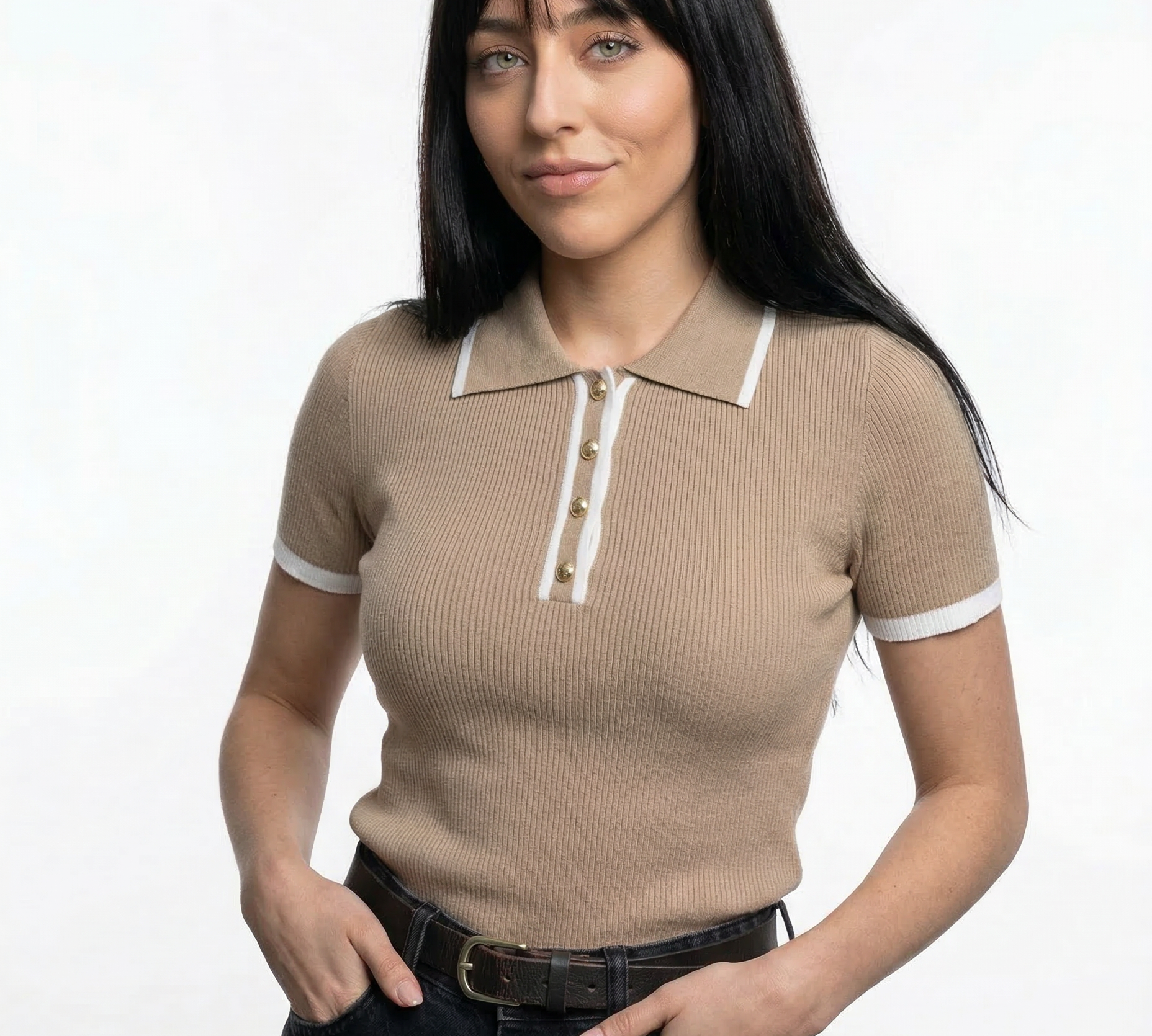 Pamut Linea Contour Polo Póló