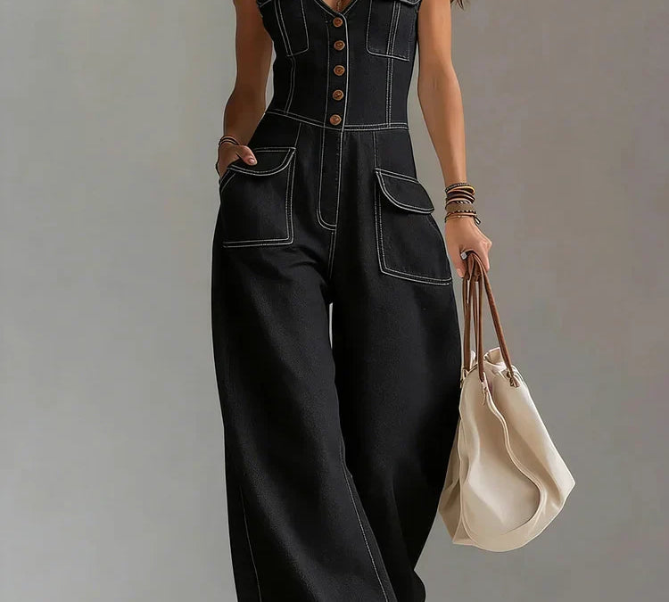 Zsófia | Laza farmer széles overall