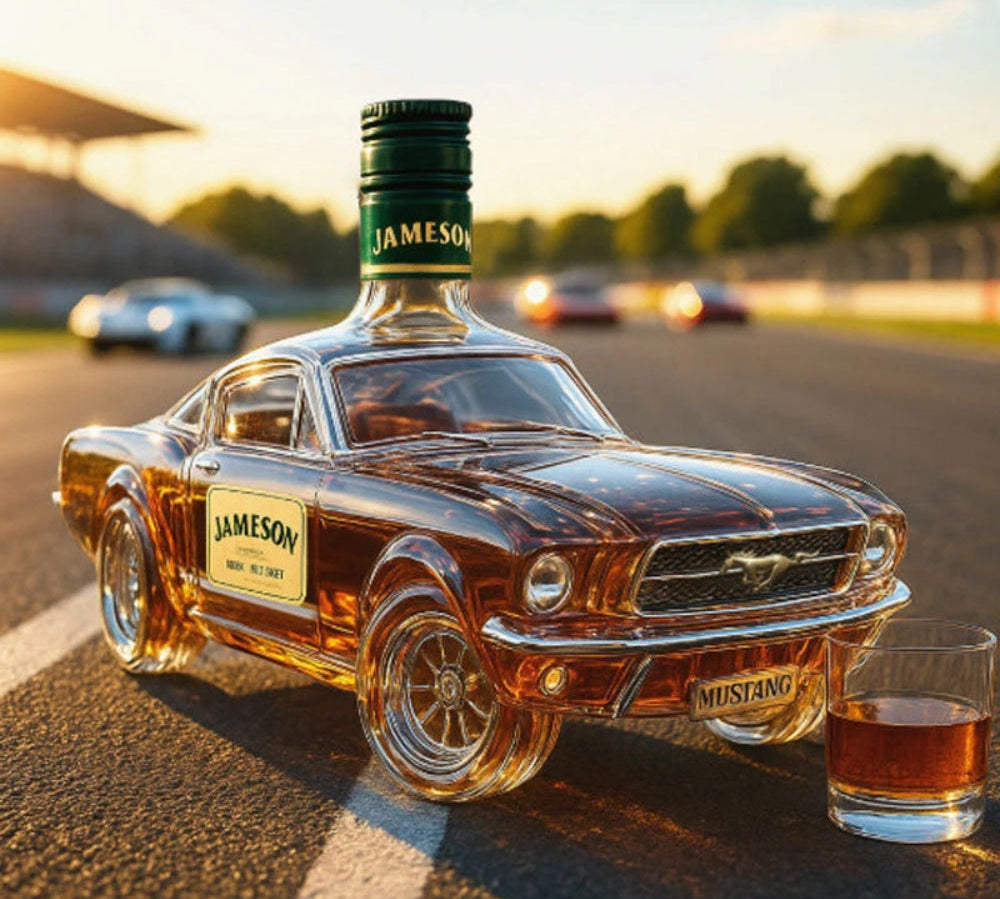 Whisky üveg - Mustang kiadás